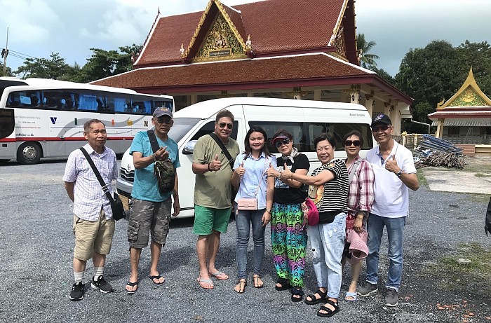 # Welcome to Koh Samui  # Island tour with cruise customers